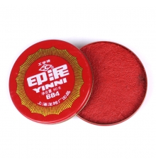 工字印泥（紅） 684（80g，10個/盒）