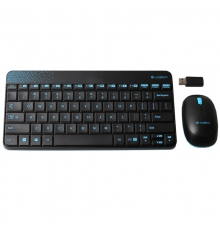 羅技（Logitech）無線鍵鼠套裝 MK240（黑色）