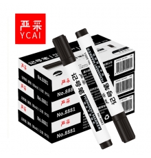 嚴采（ycai) / (得力）8881記號筆黑色（12支/盒）